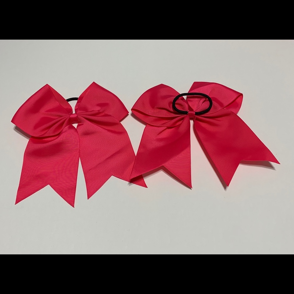 24 Magenta Cheer Bows